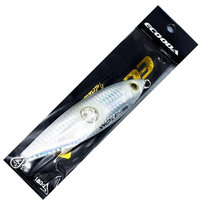 طعمه ماهیگیری اکودا مدل wolf جیگ 180 گرمی
