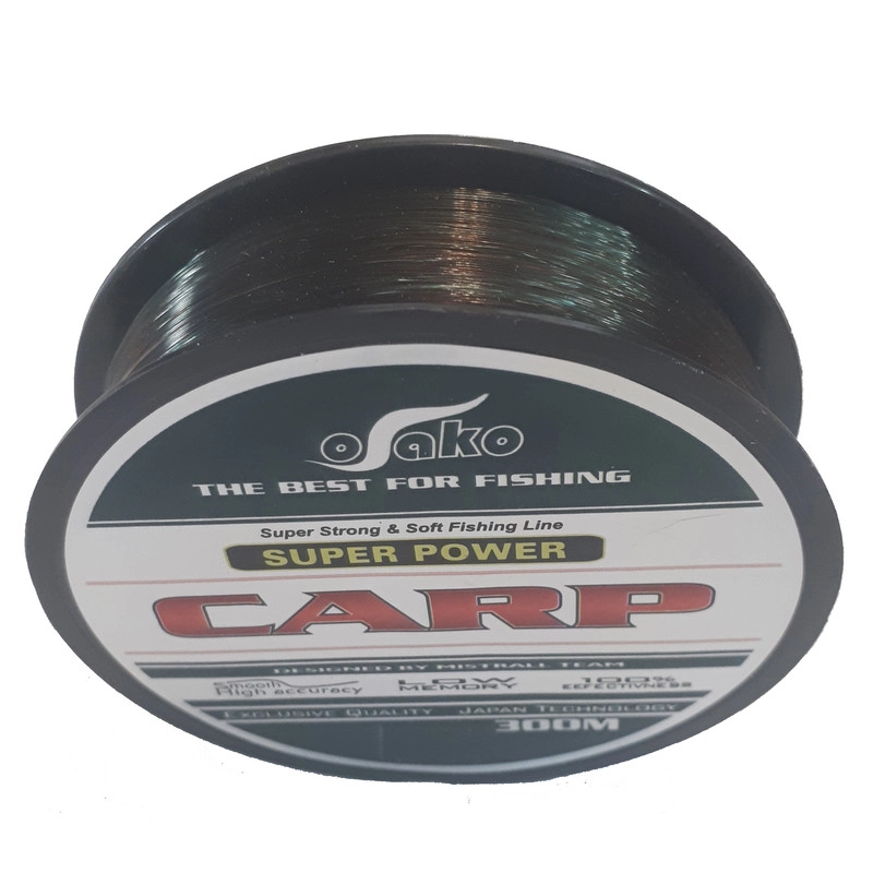نخ ماهیگیری اوساکو مدل super power carp سایز0.40 میلی متر