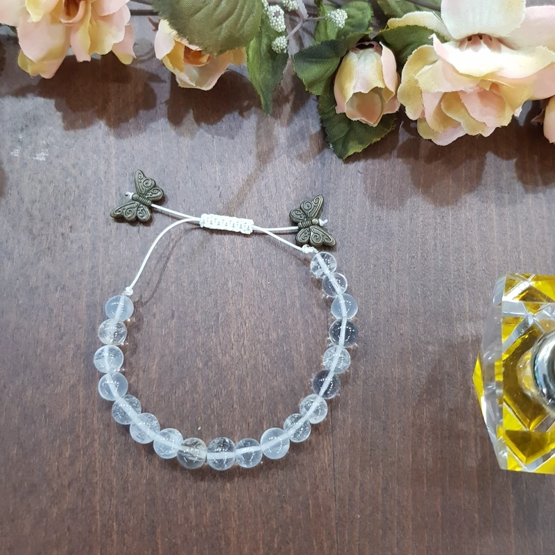 دستبند بلور سنگ یا Rock Crystal در نجف