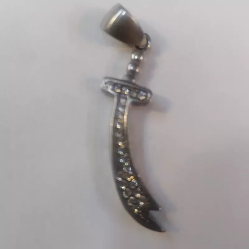 مدال نقره طرح شمشیر