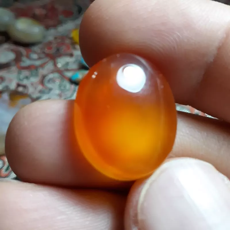 سنگ عقیق پرتقالی 3