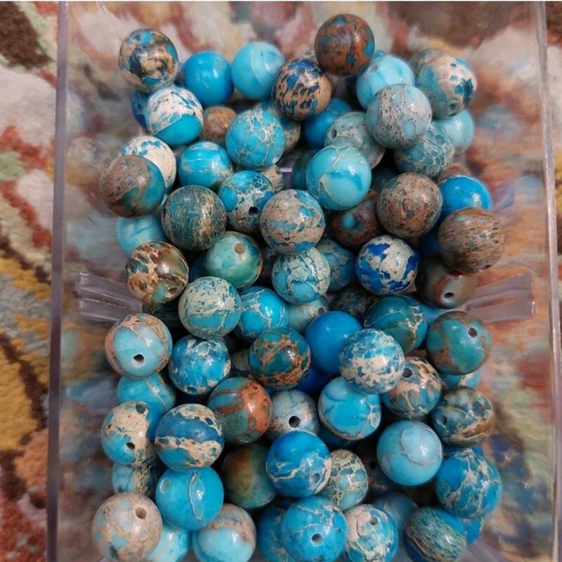 مهره فیروزه طبیعی و معدنی سایز8 اصلی