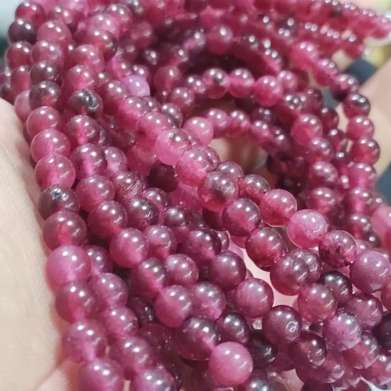 مهره یاقوت سرخ سایز 6 میل یاقوت گرد