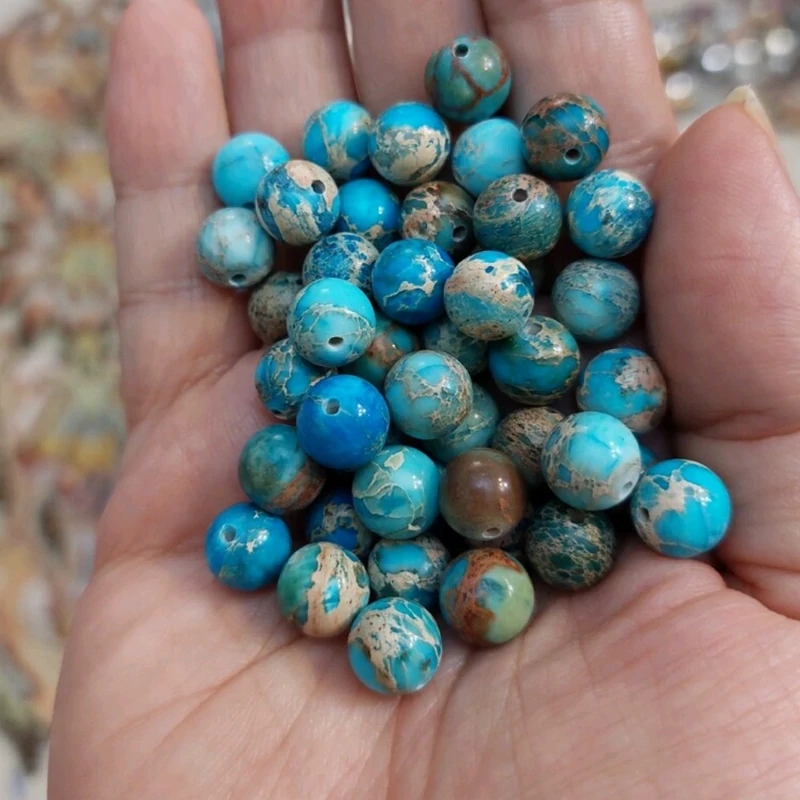 مهره فیروزه طبیعی و معدنی سایز6 اصلی