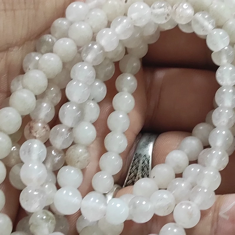 مهره کوارتز سایز6سنگ کوارتز یا در طبیعی 6