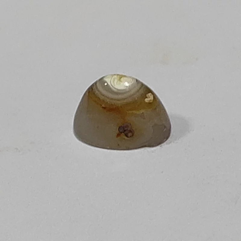 سنگ باباقوری طبیعی و معدنی کد b29 تک چشم مناسب رکاب و انگشتر
