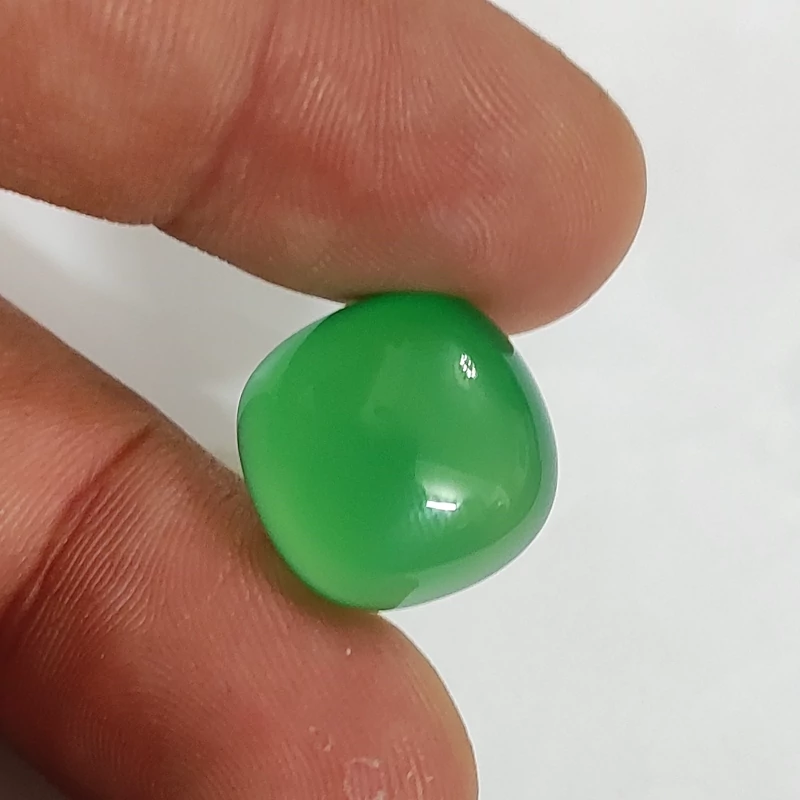 سنگ عقیق سبز طبیعی و معدنی کدa107 اصلی