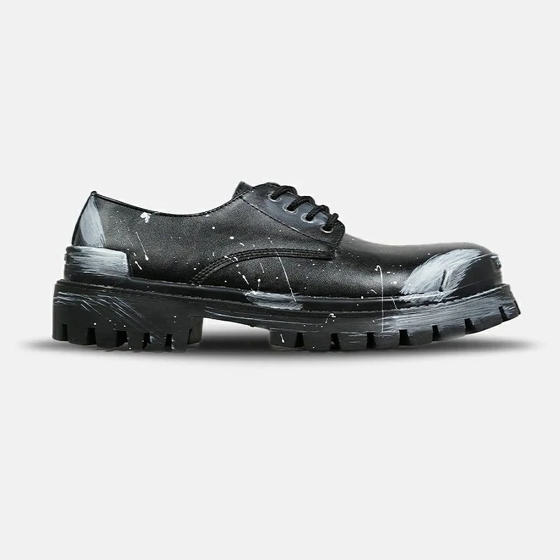 کفش مردانه لوفر مشکی BALENCIAGA مدل 6810