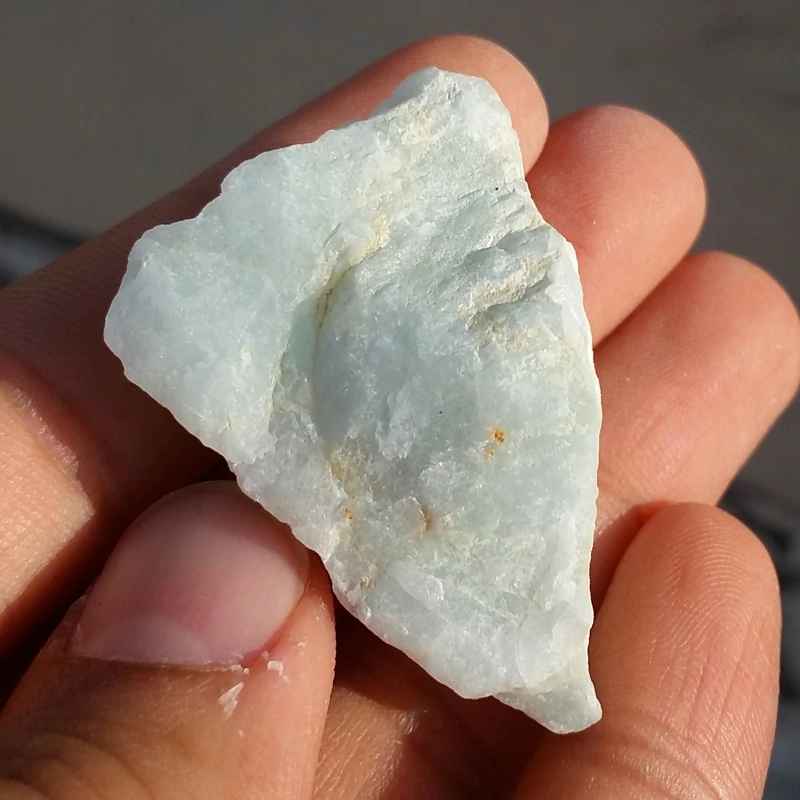 سنگ راف آکومارین اکومارین وارداتی صد در صد طبیعی کد 11440