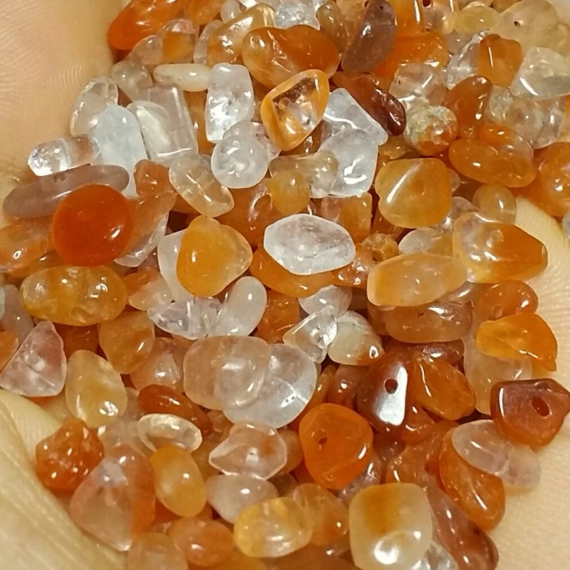 عقیق کارنلین مهره چیپسی یا دفرمه سنگ عقیق کارنلین کد 2 قیمت برای یک گرم درج شده