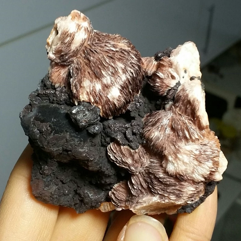 نمونه فوق کلکسیونی سنگ باریت صد در صد طبیعی نمونه ای بسیار خاص و زیبا مختص دکور و کلکسیون 13473