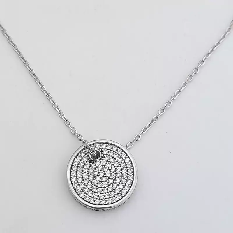 گردنبندزنانه نقره 925 عیار وارداتی جواهری خاص وکمیاب