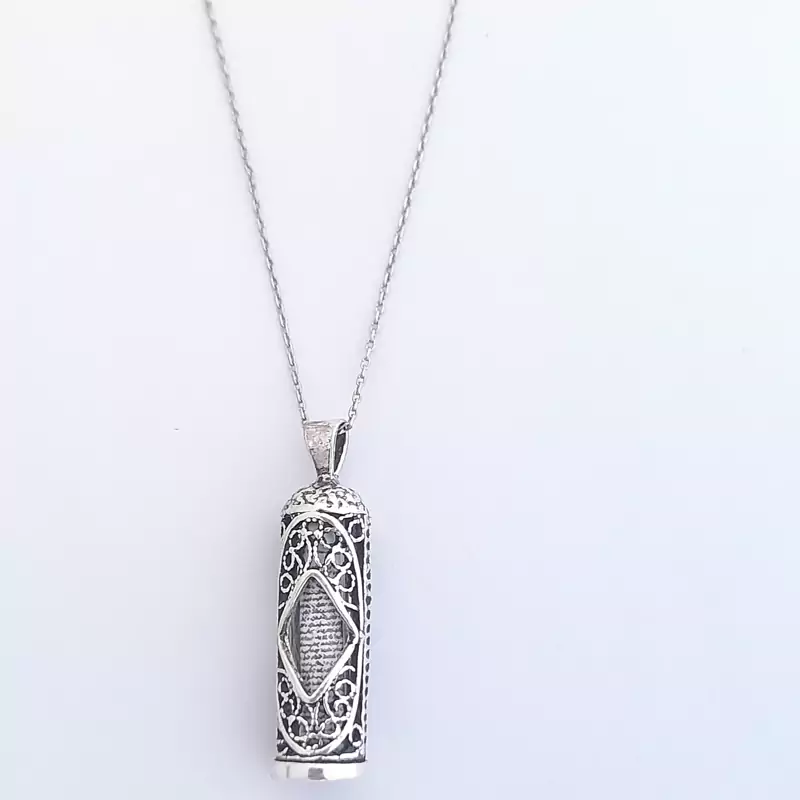 گردنبند نقره 925 عیار حرز وارداتی