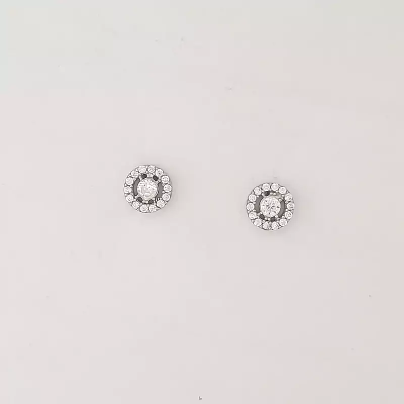 گوشواره نقره 925 عیار وارداتی زنانه کد3962