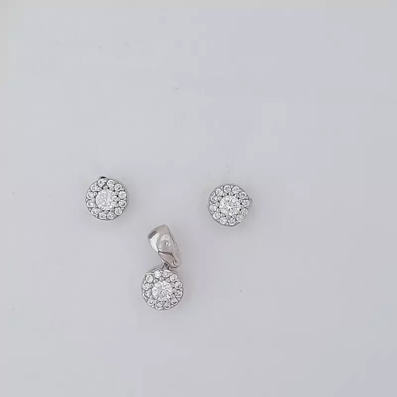 گوشواره نقره زنانه 925 عیار وارداتی کد396