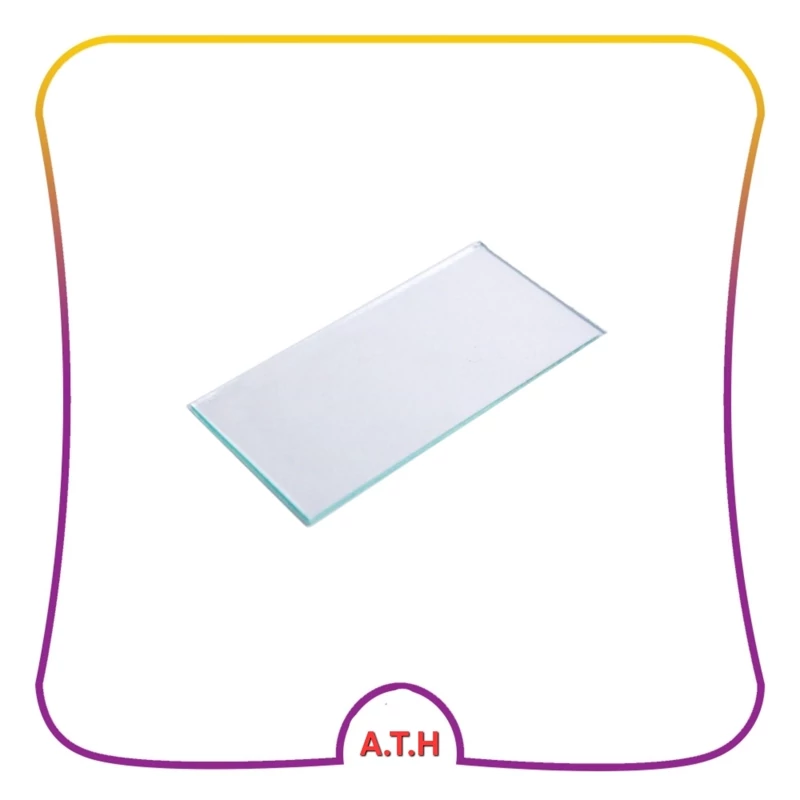 شیشه ماسک سفید 2 میل جوشکاری شفاف بی رنگ (ارسال ابزار حسین)