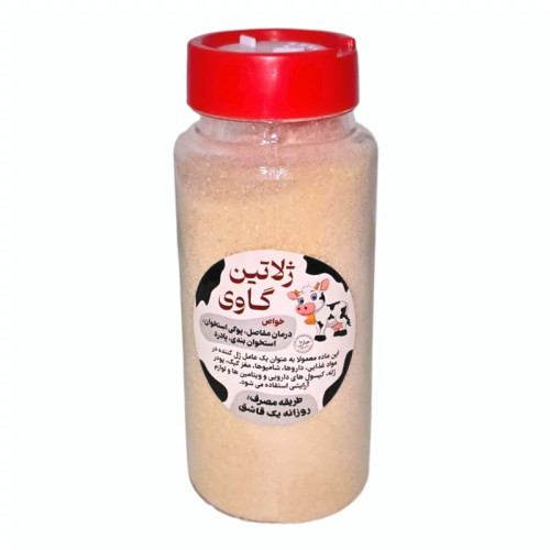 پودر ژلاتین حلال گاوی غدیر فدک (140 گرم)