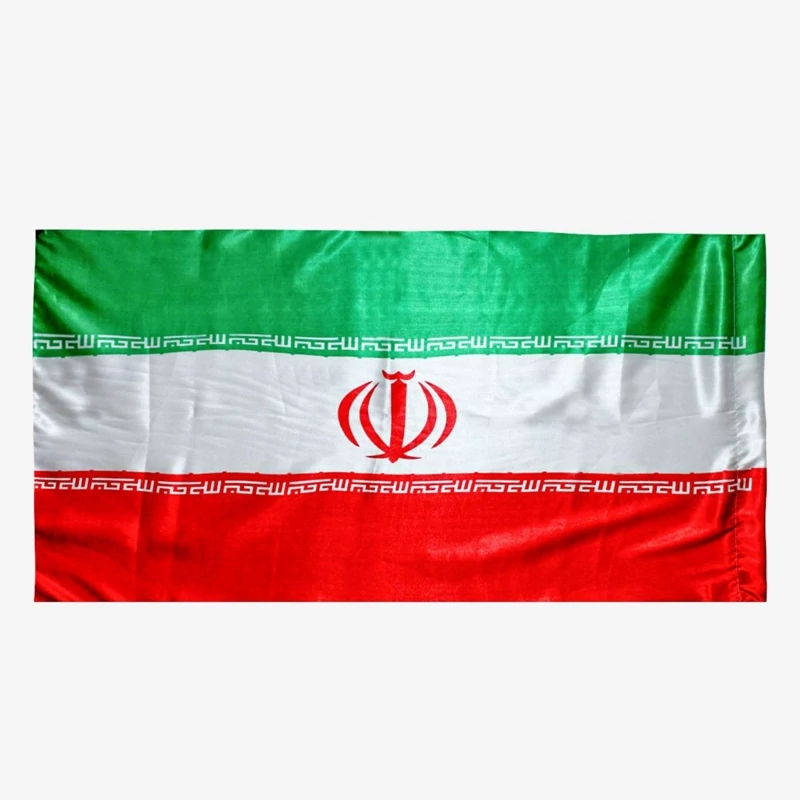 پرچم ایران ساتن براق (بسته 10عددی)