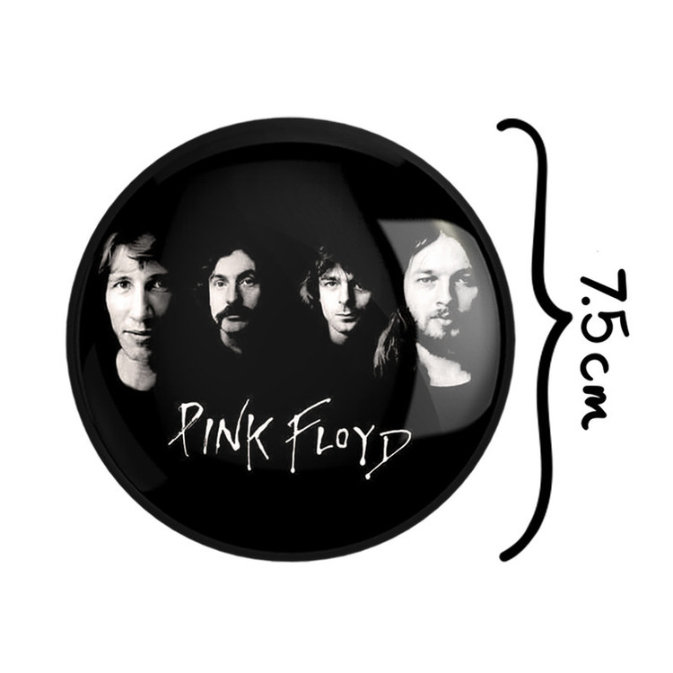 آینه جیبی خندالو مدل گروه پینک فلوید Pink Floyd کد 3245
