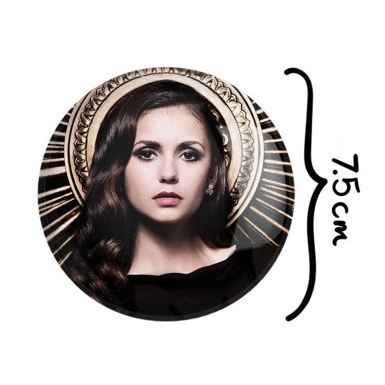آینه جیبی خندالو مدل الینا گیلبرت خاطرات یک خون آشام The Vampire Diaries کد 20277