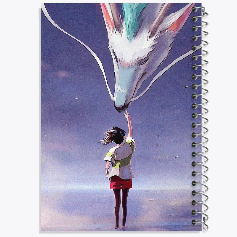 دفتر نت موسیقی 50 برگ خندالو مدل هاکو و چیهیرو انیمه شهر اشباح Spirited Away کد 12098