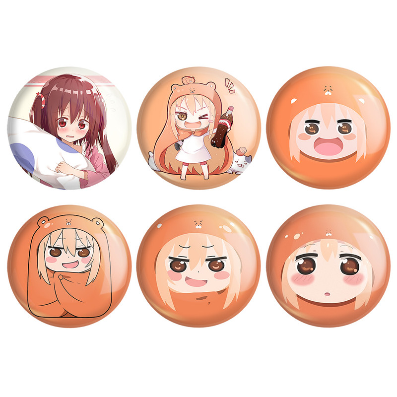 مگنت خندالو طرح انیمه اوماروچان Umaru Chan کد 1041A مجموعه 6 عددی