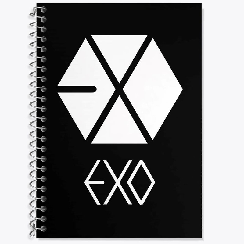 دفتر لغت 50 برگ خندالو مدل گروه اکسو EXO کد 13646