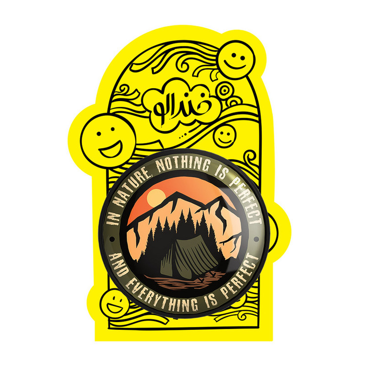 آینه جیبی خندالو مدل کمپینگ کد 26050