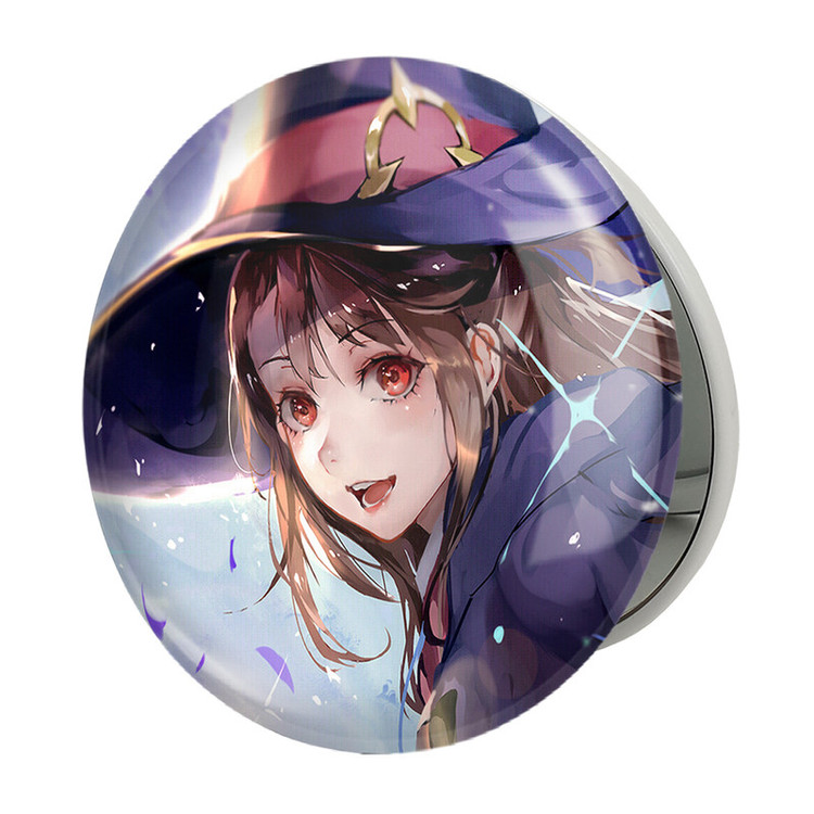 آینه جیبی خندالو طرح اکو انیمه جادوگران کوچک Little Witch Academia مدل تاشو کد 22867