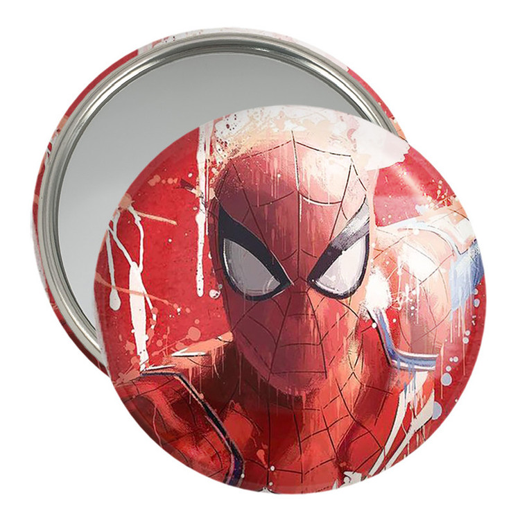 آینه جیبی خندالو مدل مرد عنکبوتی Spider Man کد 2376