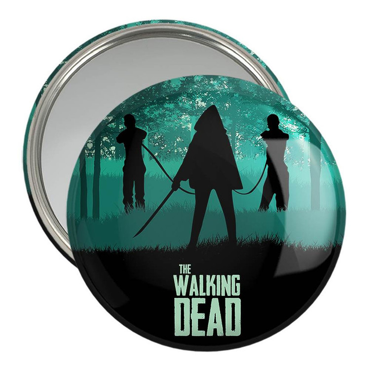 آینه جیبی خندالو مدل سریال مردگان متحرک The Walking Dead کد 10183