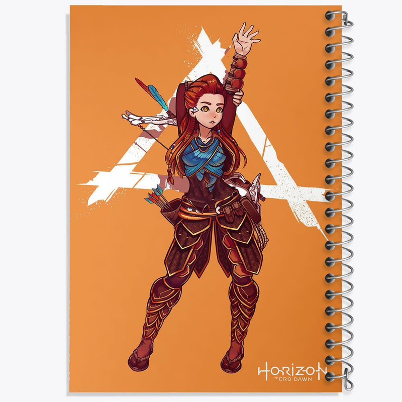 دفتر مشق 50 برگ خندالو مدل بازی هورایزن Horizon کد 28528