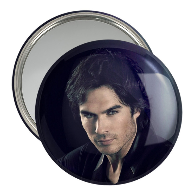 آینه جیبی خندالو مدل دیمون خاطرات یک خون آشام The Vampire Diaries کد 20284