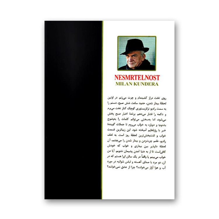 کتاب جاودانگی اثر میلان کوندرا انتشارات نیک فرجام