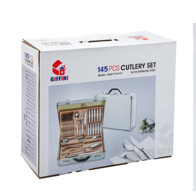 سرویس قاشق و چنگال 145 پارچه جی فی نی مدلLUXURY 685R