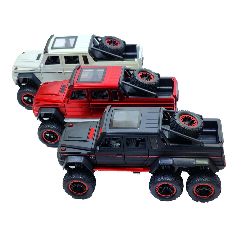 ماکت ماشین چه ژی مدل بنز AMG G CLASS 6x6