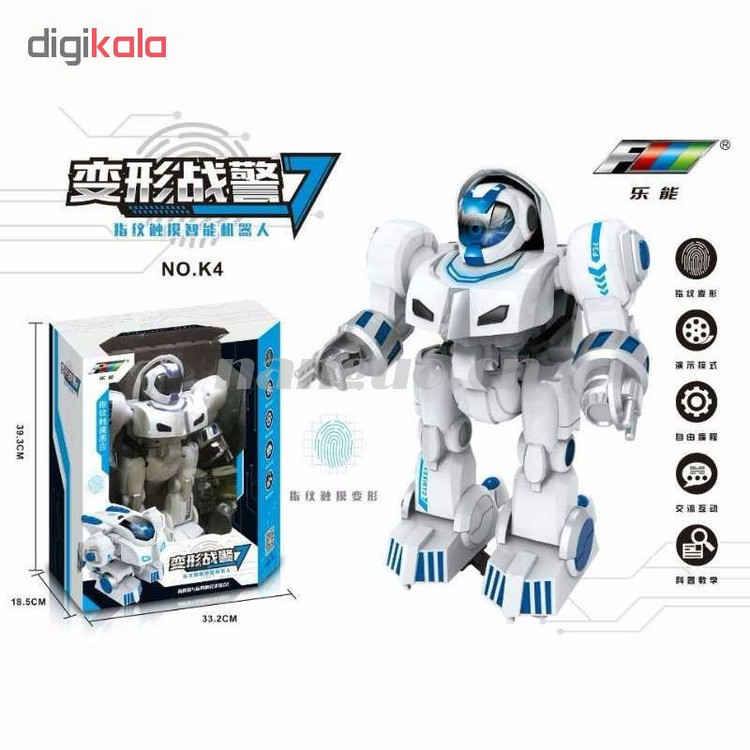 ربات کنترلی ترنسفورمر مدل Robot7