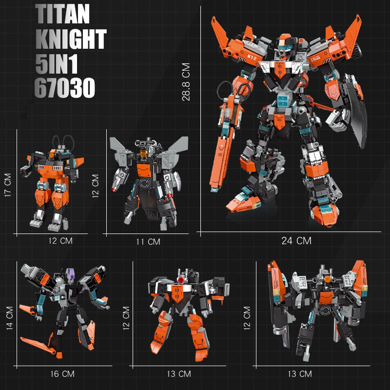 ساختنی ژی استار مدل Titan Knight کد 67030