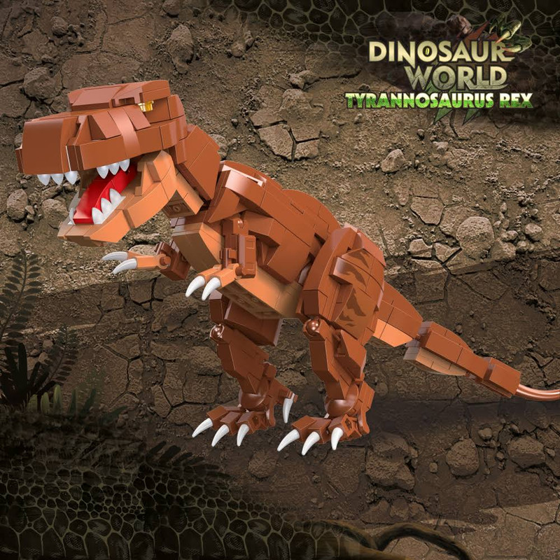 ساختنی ژی استار مدل دنیای دایناسور Tyrannosaurus REX کد 92451