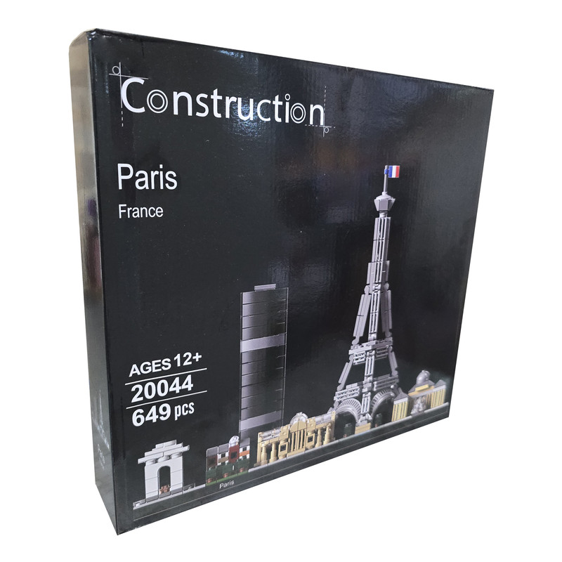 ساختنی مدل Constraction طرح شهر پاریس کد 20044