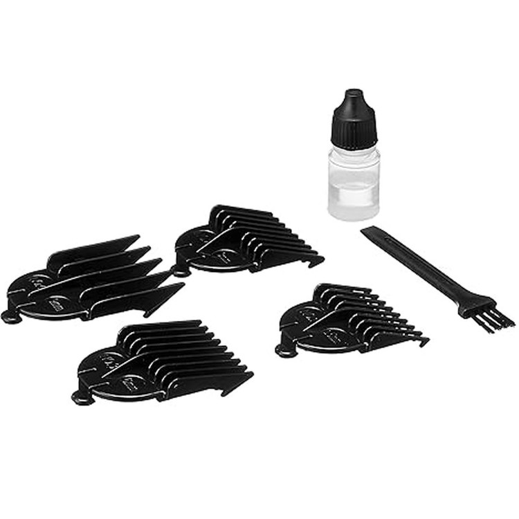 ماشین اصلاح موی صورت کیمی مدل KM-850، اصلاح به صورت صفر زن و خط زن، طراحی ارگونومیک، منبع انرژی با برق، تکنولوژی اصلاح به صورت برش مستقیم، اندازه اصلاح 0.2 میلیمتر، سازگار با محیط زیست، ضد آب، تیز و مقاوم در برابر سایش، به همراه برس تمیزکننده و روغن