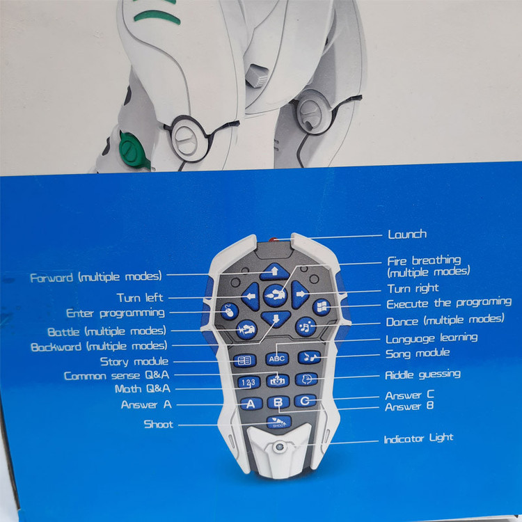 ربات کنترلی مدل دایناسور تیر پرتابی کد 88002