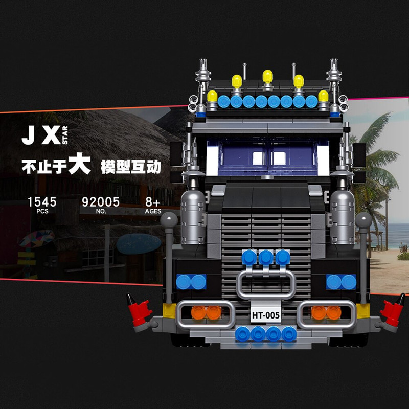 ساختنی ژی استار سری تکنیک مدل Heavy Truck کد 92005