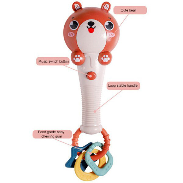 جغجغه مدل Carton Rattle z کد HY621