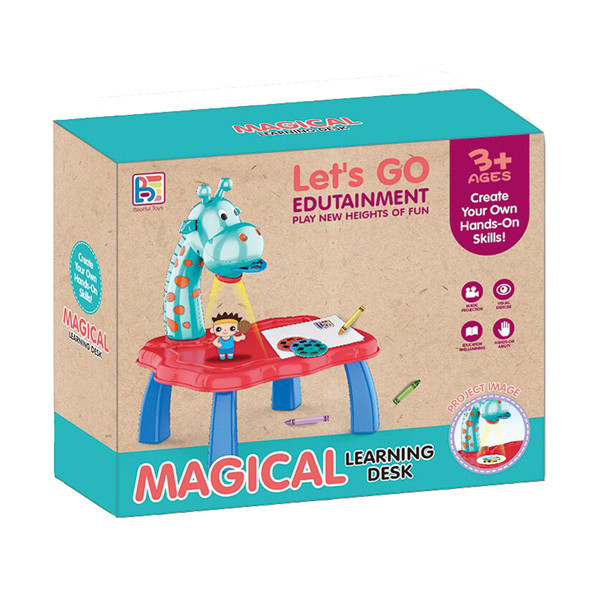 میز تحریر کودک مدل magical با پروژکتور کد 028