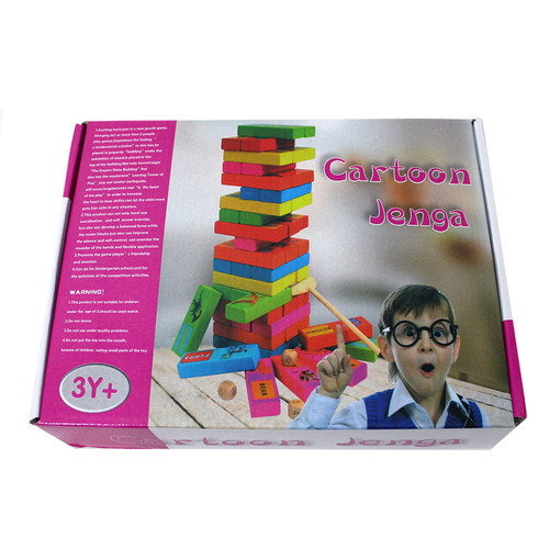 بازی آموزشی مدل Cartoon Jenga