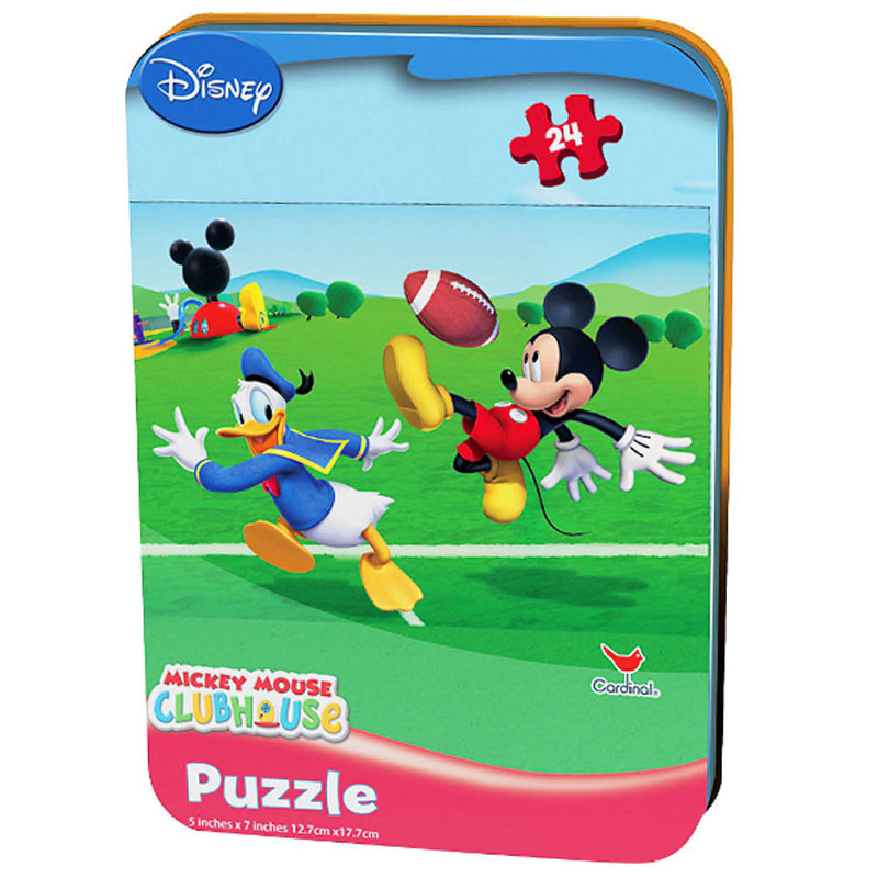 پازل 24 تکه کاردینال مدل Mickey Mouse Club House