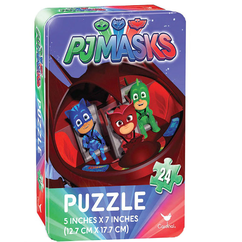 پازل 24 تکه کاردینال مدل PJMASKS