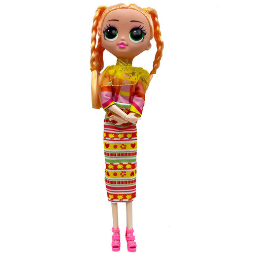 عروسک مدل Dazzle کد 8356 ارتفاع 28 سانتیمتر