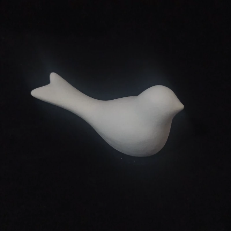 مرغ آمین بزرگ سایز 8.5 سانت ، پرنده خام ، مرغ حق ، پرنده بتنی ، کبوتر ، جوجه پرنده ، مرغ امین مجسمه گنجشک ، پرنده بزرگ